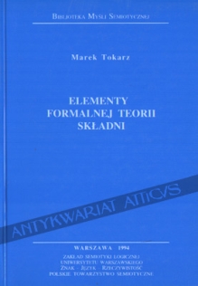 Elementy formalnej teorii składni