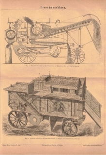 [rycina, 1875] Dampfpflug. [pług parowy]