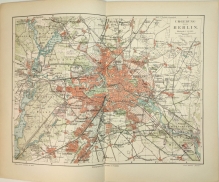 [mapa, Berlin, 1897] Umgebung von Berlin [Berlin i okolice]