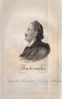 [rycina, 1831] [Maciej Kazimierz] Sarbiewski. Copiato da un busto esistente nel Castello regio di Warsawia