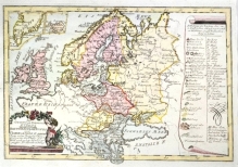[mapa, Europa, 1790] Das Ostliche und Nordliche Europa. Dritte Einleitungs und Ubersichts Karte