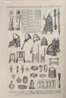 [ryciny, 1901] Babylonisch-Assyrische Kunst [sztuka babilońsko-asyryjska]