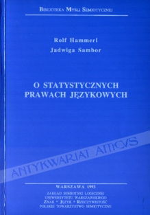 O statystycznych prawach językowych
