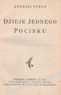 Dzieje jednego pocisku
