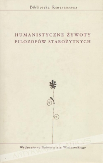 Humanistyczne żywoty filozofów starożytnych