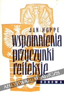 Wspomnienia. Przyczynki. Refleksje