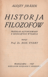 Historja filozofów