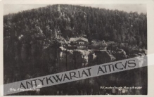 [pocztówka, lata 1930-te] Wunschelburg Heuscheuer [Radków kłodzki]