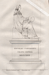 [rycina, 1831 r.] Nicolao Copernico grata patria MDCCCXXX [Pomnika Mikołaja Kopernika w Warszawie]