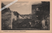 [pocztówka, lata 1920-te] Żółkiew. Dziedziniec zamku St. Żółkiewskiego