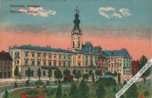 [pocztówka, ok. 1916] Warszawa, Ratusz Warschau, Rathaus