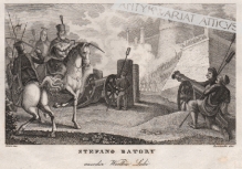 [rycina, 1831] Stefano Batory assedia Wielkie Luki [Stefan Batory oblega twierdzę Wielkie Łuki (1-5 września 1580 r.)]