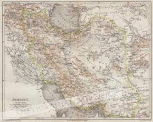 [mapa, 1877] Persien [Persja, Iran]