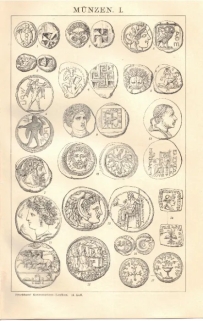[ryciny, 1903] Munzen I-IV. [monety]