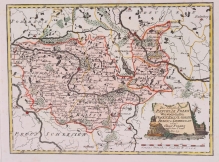 [mapa, Wielkopolska, 1789] Der Koniglichen Republik Polen Woiwodschaften Posen, Kalisz, Gnesen, Brzesc, Inowroclaw oder Gross Polens westlicher Theil Nro 39