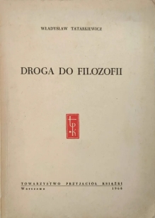 Droga do filozofii [dedykacja od autora]