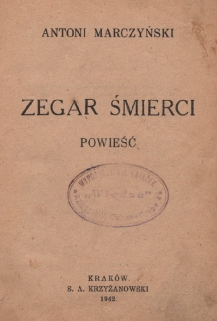 Zegar śmierci. Powieść