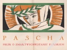 [ilustracja, 1931 r.] Pascha. Pieśń o Zmartwychwstaniu Pańskiem