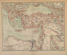 [mapa, 1878] Turkisches Reich [Turcja]