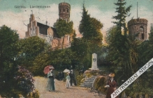 [pocztówka, ok. 1912] Görlitz. Landeskrone. [Zgorzelec, "Korona ziemi"]