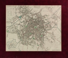 [plan miasta, ok. 1850] Birmingham