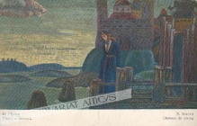 [pocztówka, ok. 1915]  Песнь о викинге. Chanson du viking. 