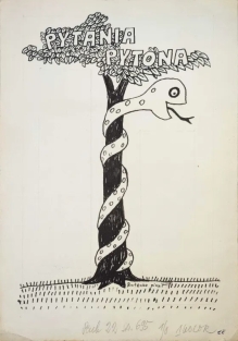 [rysunek, 1982] Pytania pytona