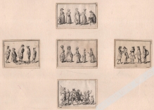 [ryciny, 1780-81] Pięć ilustracji do projektu Lichtenberga do dzieła "Orbis Pictus"