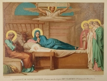 [rycina, ok. 1880] La nativite de notre Seigneur [Narodzenie Pańskie]