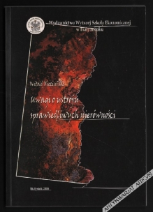 Uwagi o ustroju sprawiedliwych nierówności