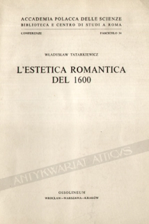 L\' estetica romantica del 1600
