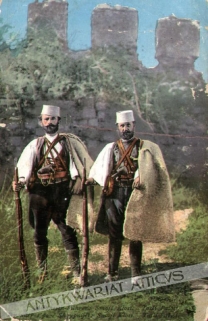 [pocztówka, ok. 1916] Albanesen-Fuhrer: Smajl Klosi, Tasli Palosi [Albańscy przewodnicy]