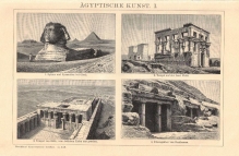 [ryciny, 1898] Agyptische Kunst [sztuka egipska]