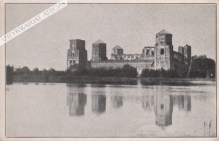 [pocztówka, lata 1920-te] Ruiny zamku w Mirze, pow. Nowogródzki