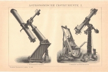 [rycina, 1898 r.] Astronomische Instrumente. I-II.  [przyrządy astronomiczne]