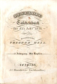 Penelope. Taschenbuch fur das Jahr 1826