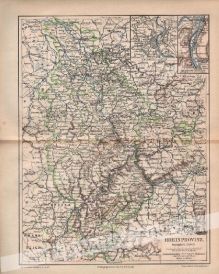 [mapa, 1897] Rheinprovinz [Nadrenia]
