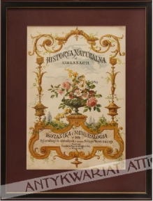 [karta tytułowa, 1893] Historya Naturalna w Obrazach. Botanika i mineralogia w 269 kolorowanych obrazkach