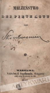 Małżeństwo dni piętnastu 