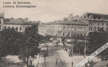 [pocztówka, 1916] Lwów. Ul. Sykstuska. Lemberg Sikstuskagasse.