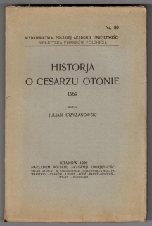 Historja o cesarzu Otonie 1569