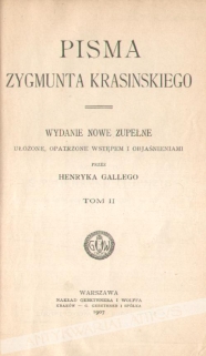 Pisma, t. II-III