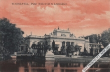 [pocztówka, ok. 1919] Warszawa. Pałac Królewski w Łazienkach