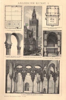 [rycina, 1894] Arabische Kunst I.-II. [kultura arabska]