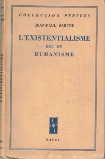 L`Existentialisme et un humanisme [pierwsze wydanie]