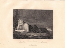 [rycina, ok. 1860] Sainte Madeleine  [Św. Maria Magdalena]