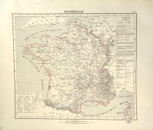 [mapa, 1879] Frankreich [Francja]