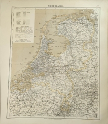 [mapa, 1879] Niederlande [Holandia]
