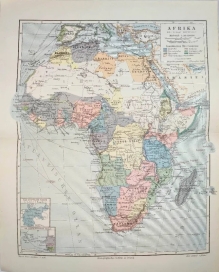 [mapa, Afryka, 1898] Afrika