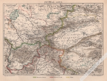 [mapa, 1897] Zentral-Asien [Azja Centralna]